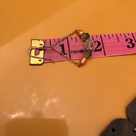 Unique! ๐ Beaded Drop Earrings - Picture 4 of 4